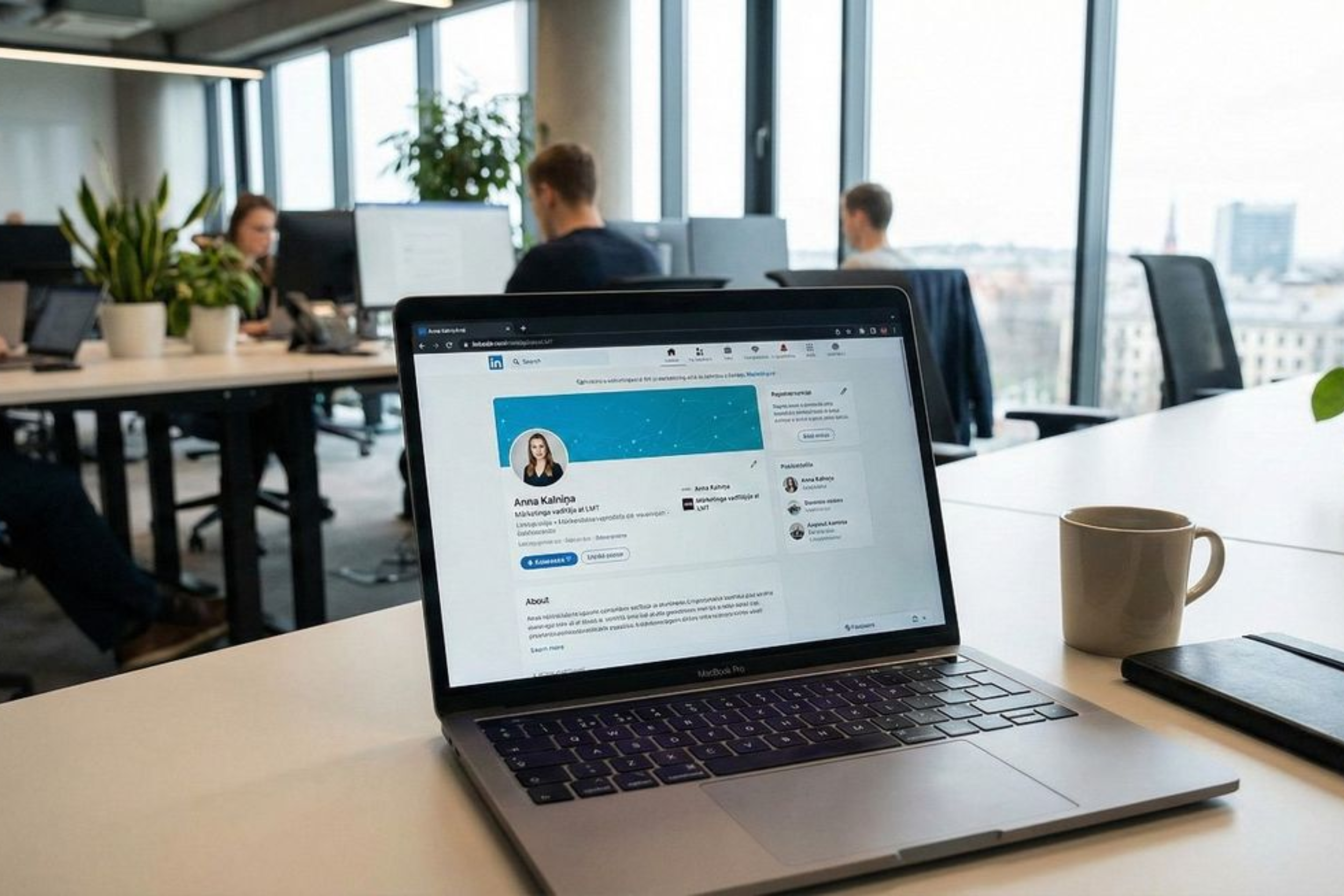 Profesionāla LinkedIn profila izveide